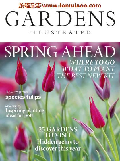 [英国版]Gardens Illustrated 园艺画报 2019年3月刊